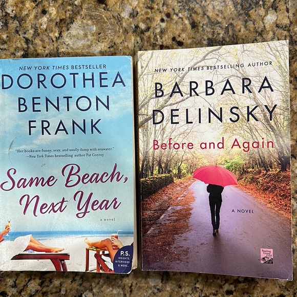 Set of 2 Bestselling Authors Paperback Novels - Picture 1 of 3